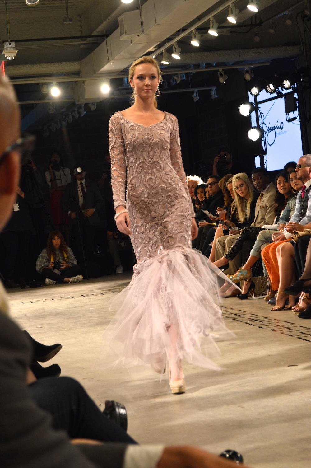 runway gown Fashion X Dallas