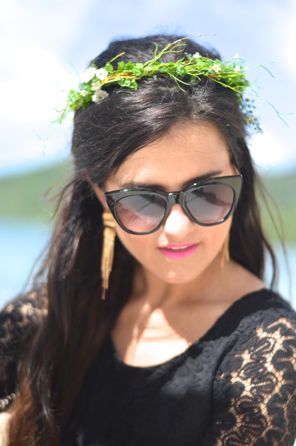 Cat Eye Sunglasses Riff Raff