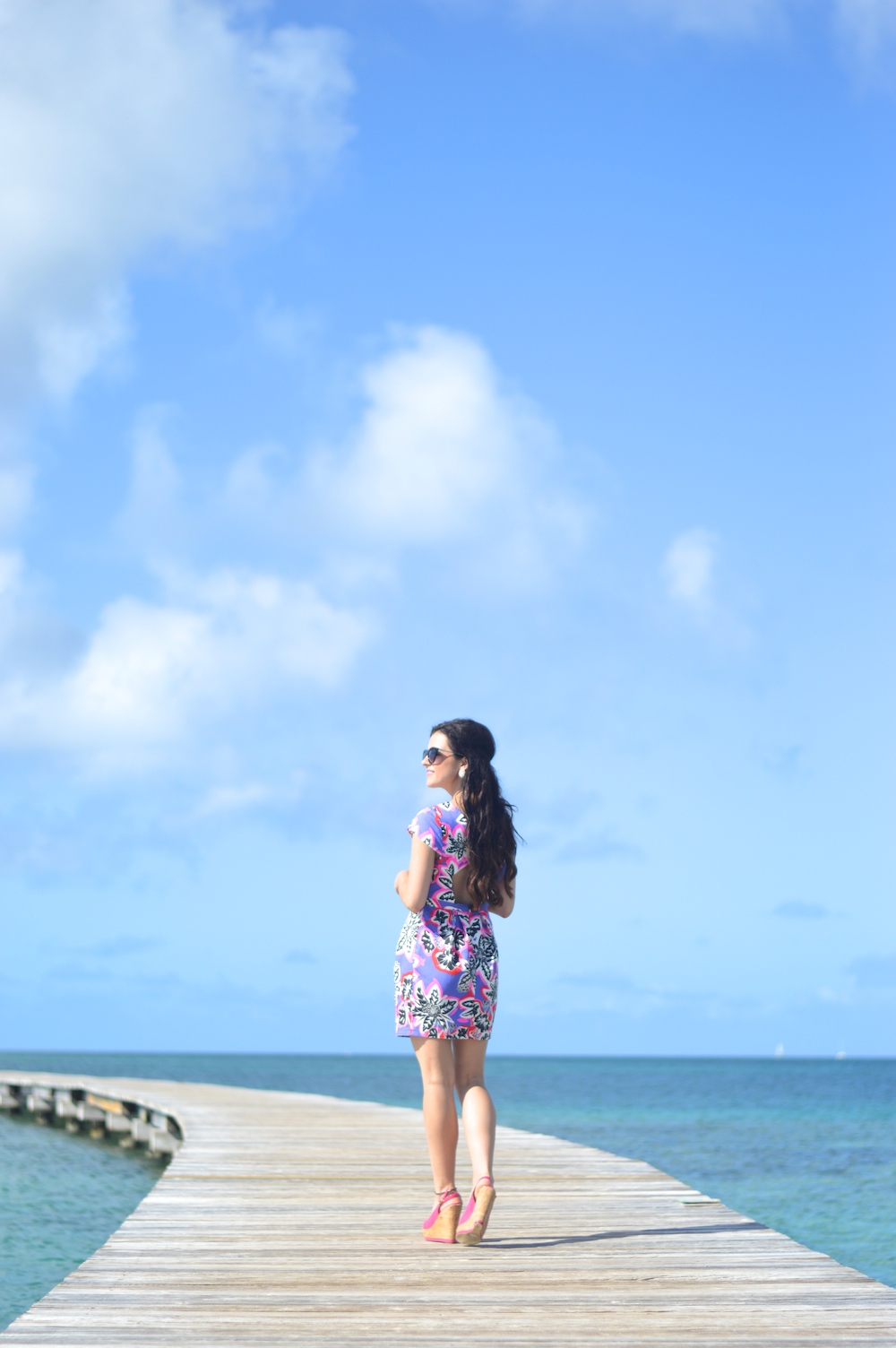 Floral Beach Dress
