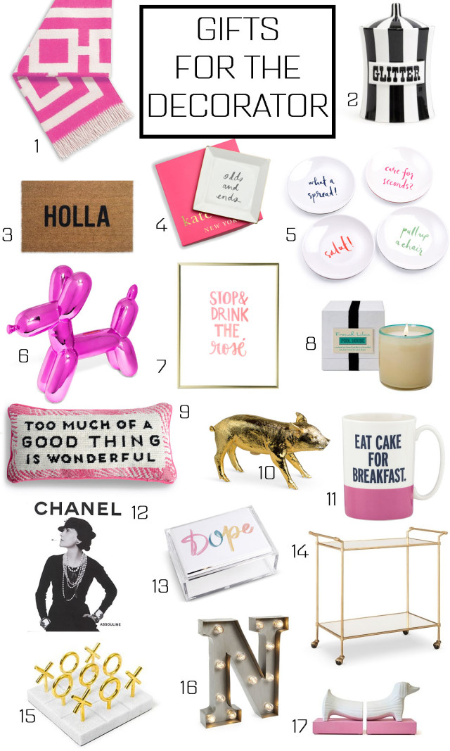 Gifts for the Decorator
