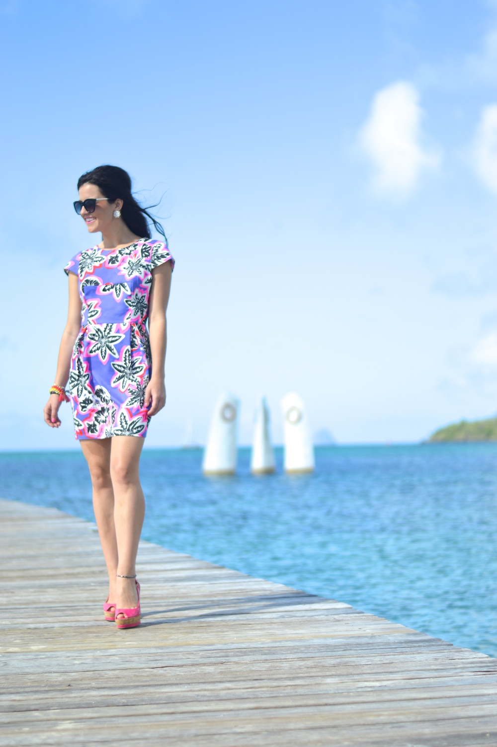 Nasty Gal Electric Lazy Land Dress
