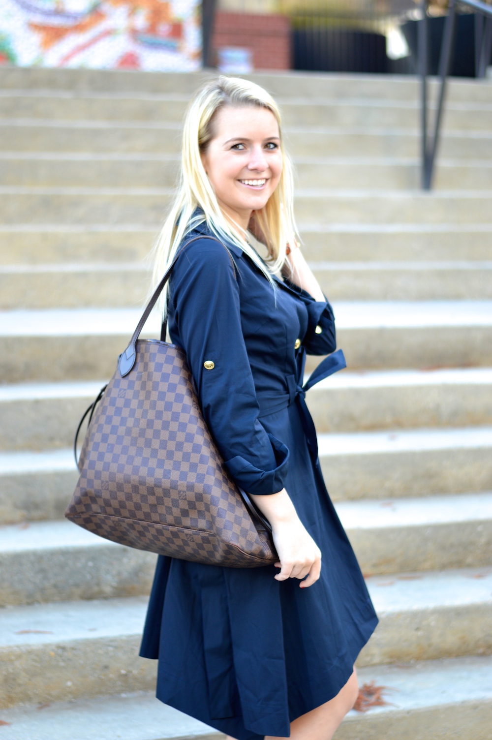 Navy KiKi Lynn Dress