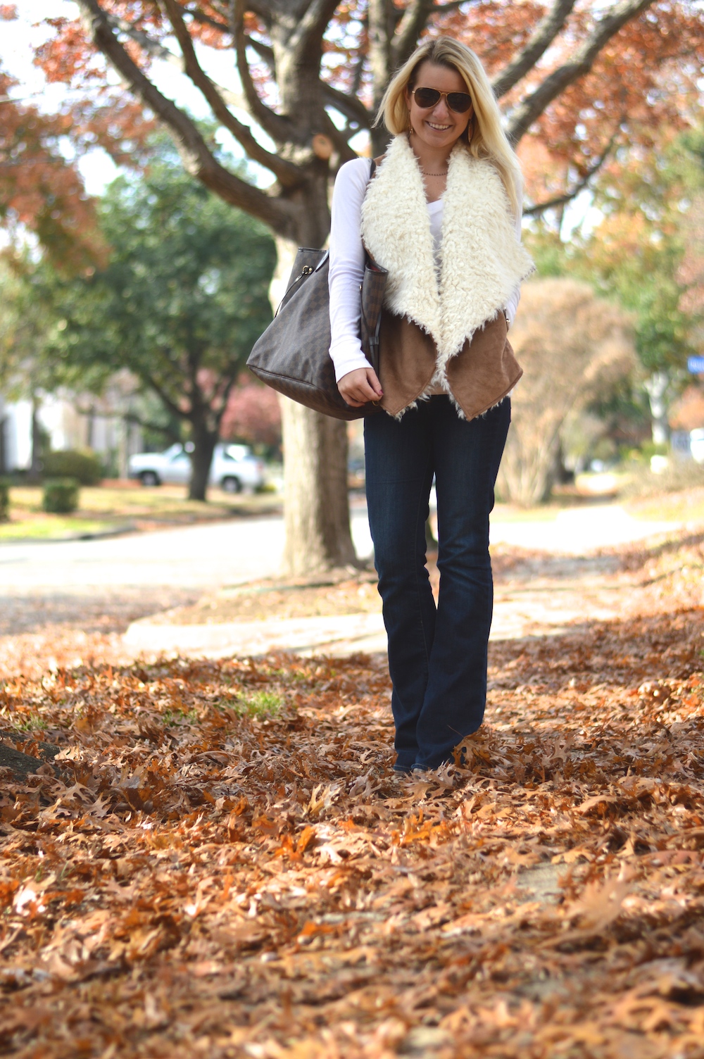 Ella Moss Shearling Vest