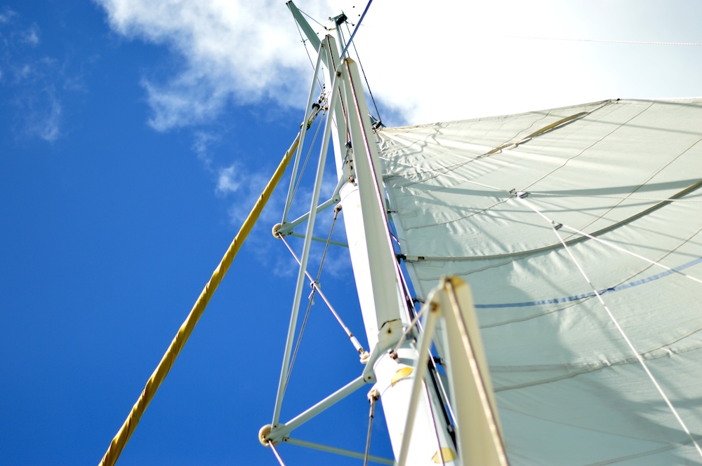 St Lucia Sailboat