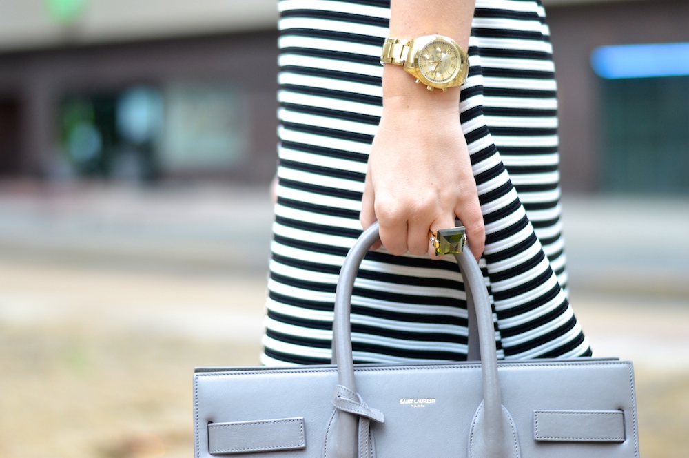 Gray Saint Laurent Bag