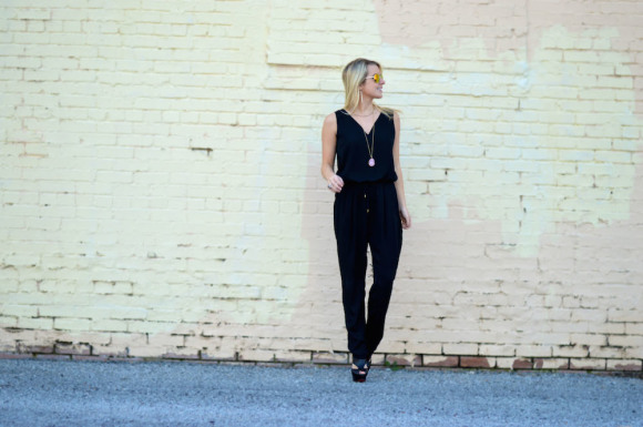 Janie Black Jumpsuit