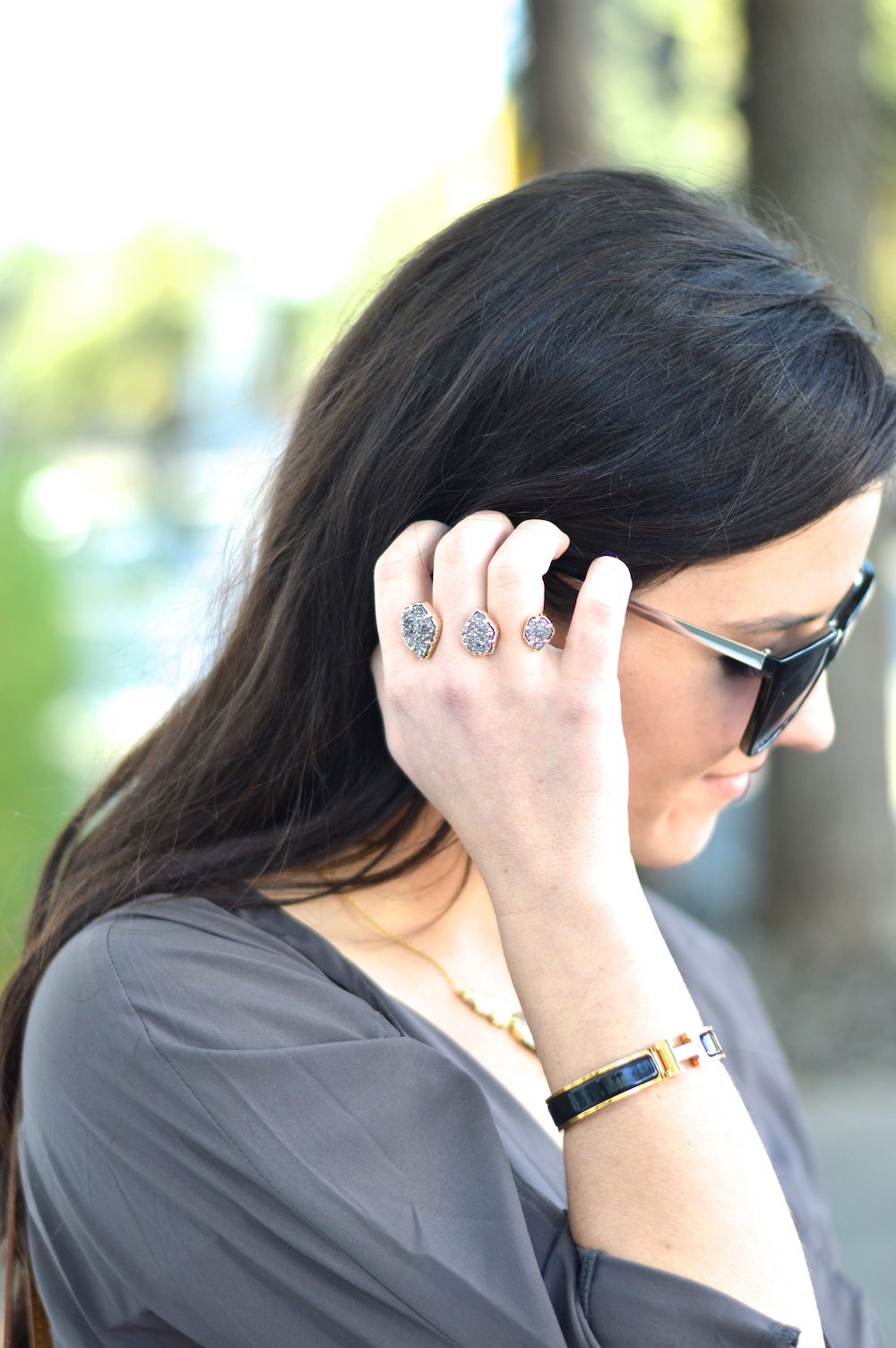 Kendra Scott two finger ring