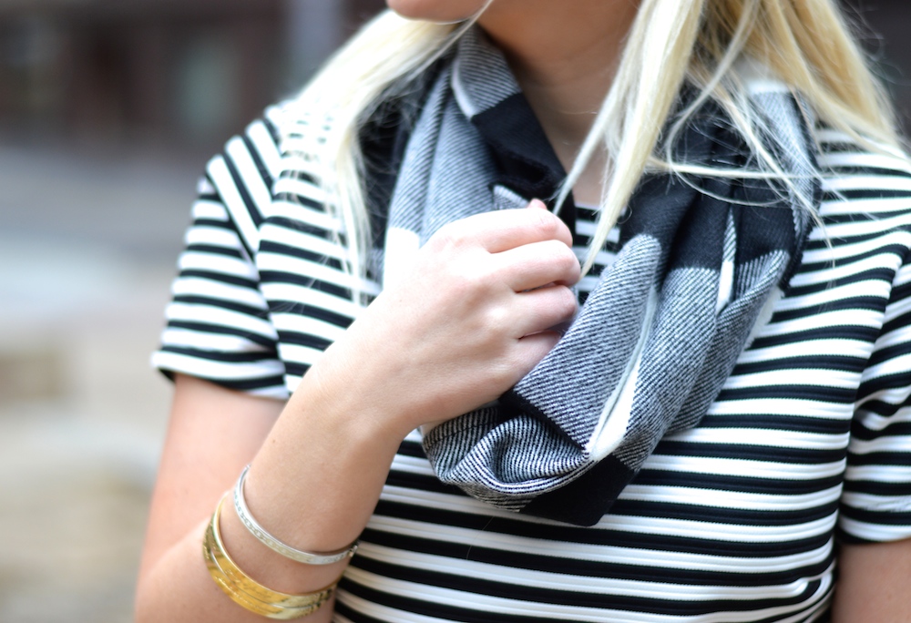 Old Navy Plaid Infinity Scarf