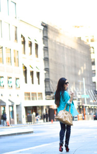 Turquoise Blazer