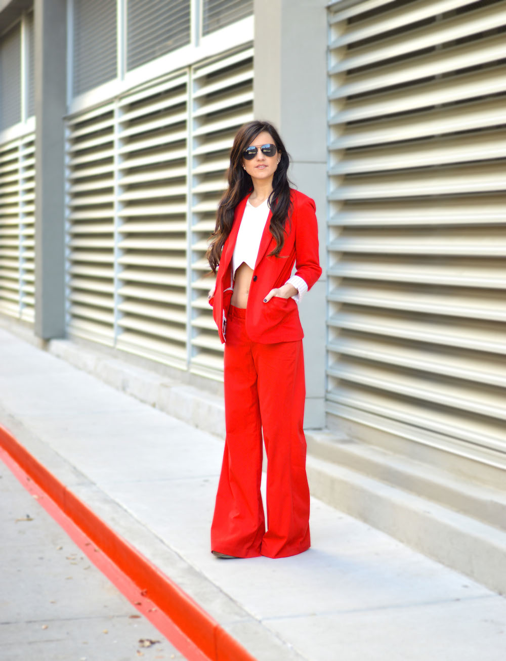 Express Red Suit