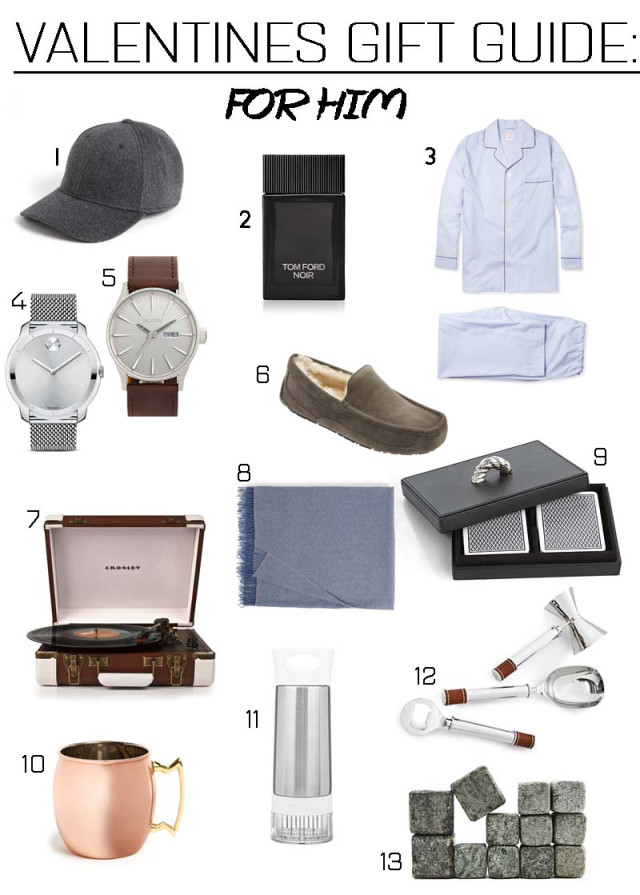 VALENTINES GIFT GUIDE: For Him