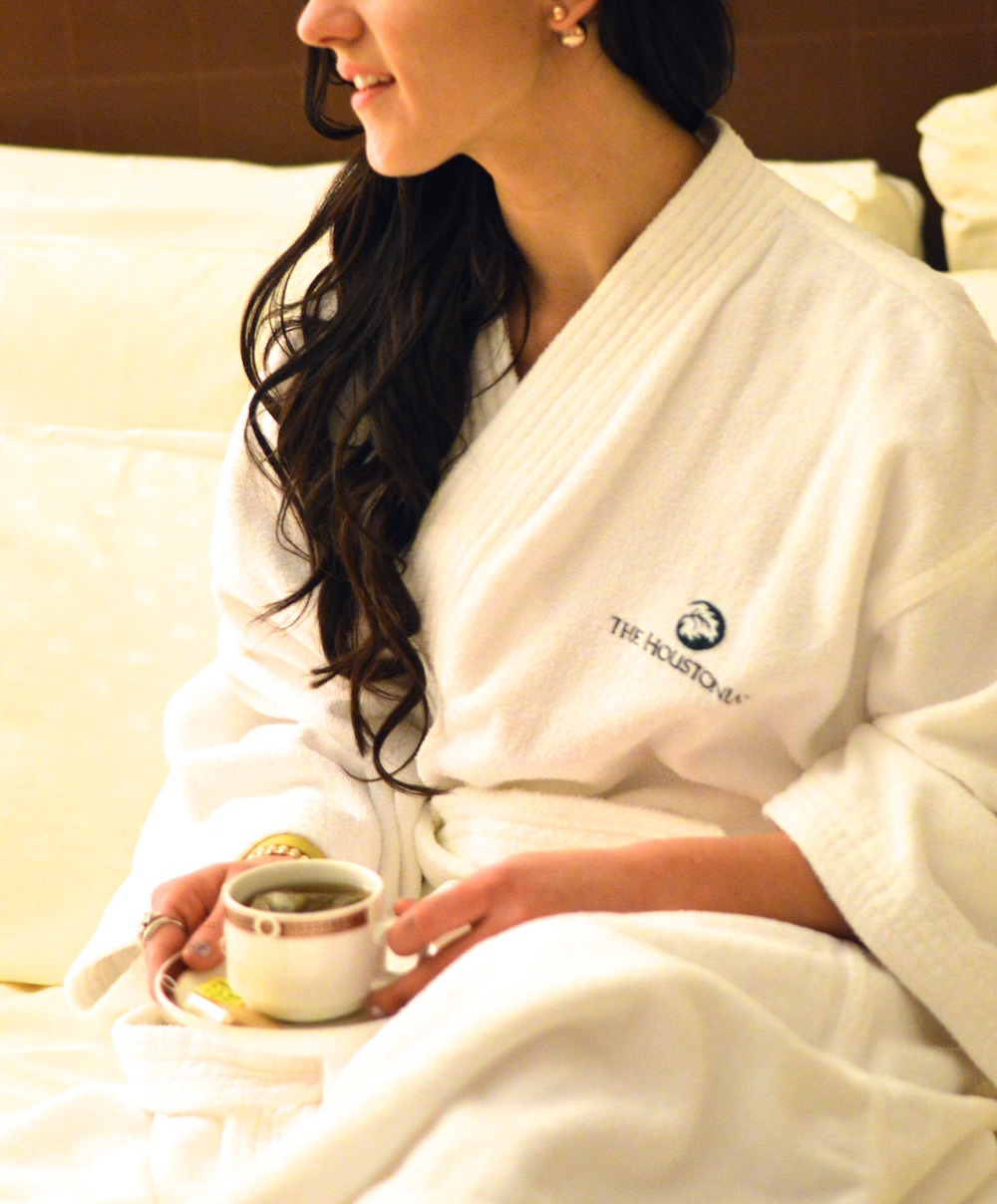 Houstonian Hotel robes