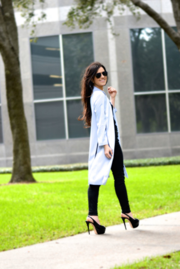 black waxed denim spring
