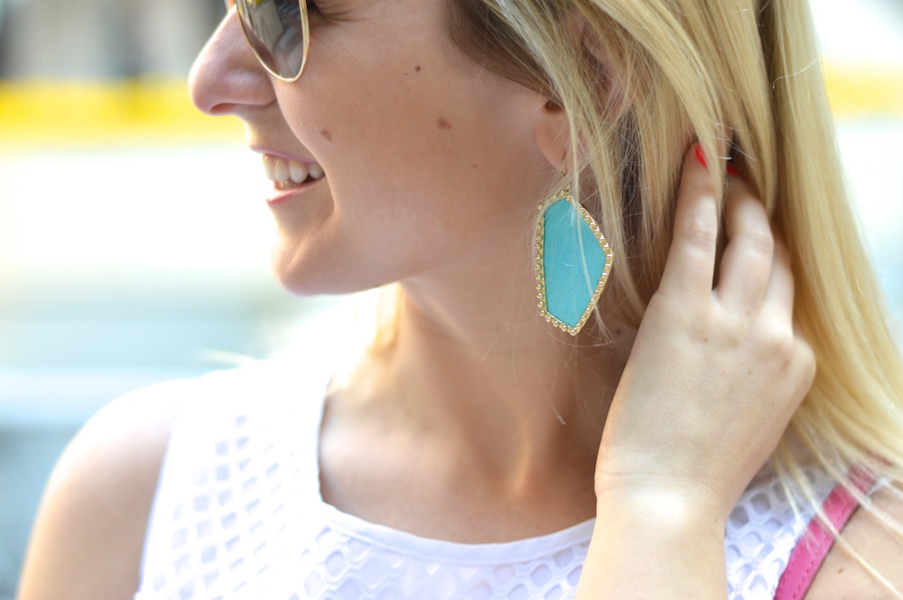 kendra scott turquoise earrings