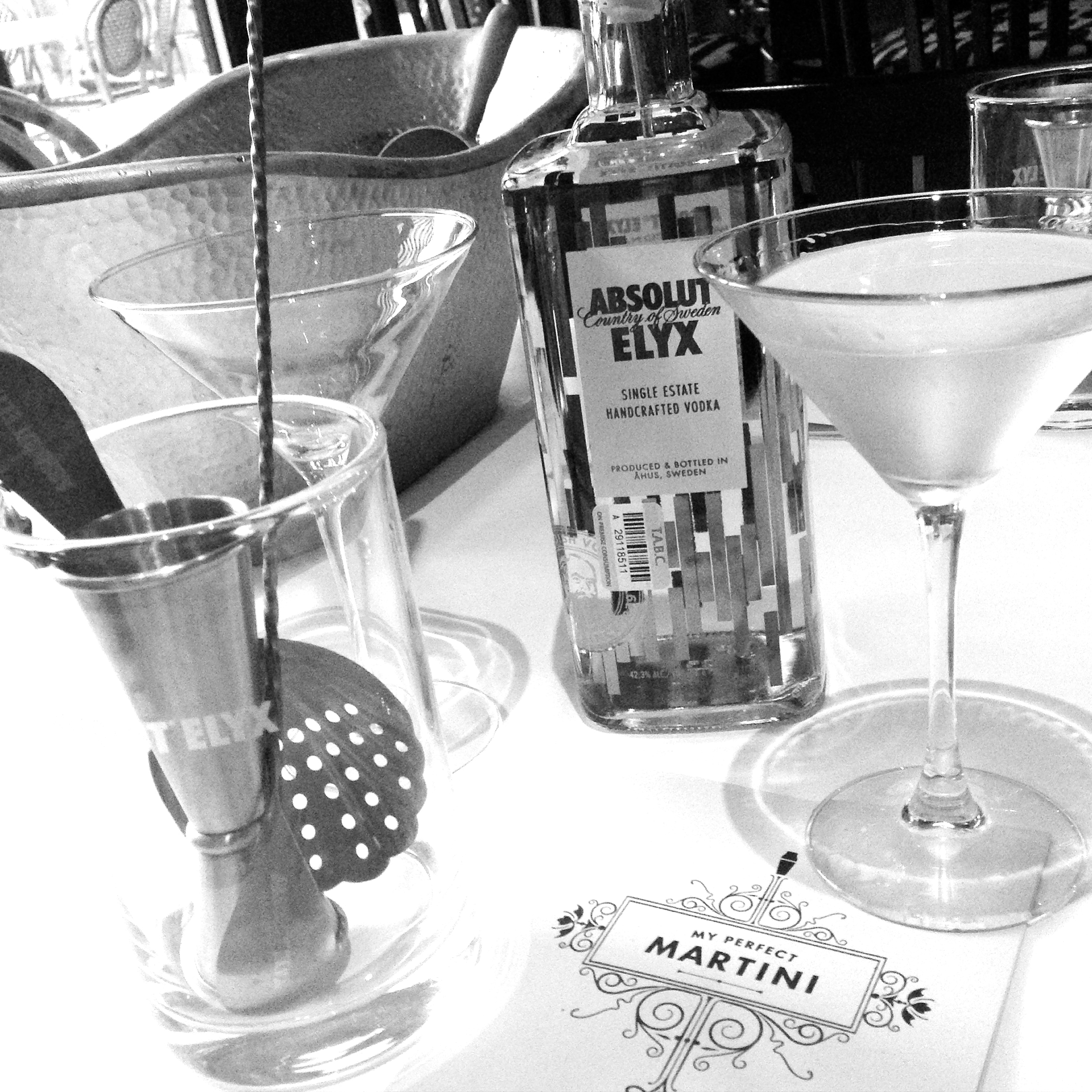 EVENT RECAP: Absolut Elyx Martini Masterclass