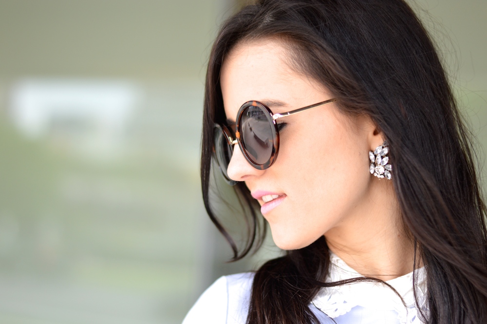 Oversize Round Sunglasses