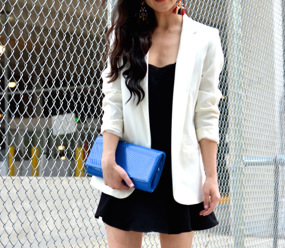 1cobalt blue clutch