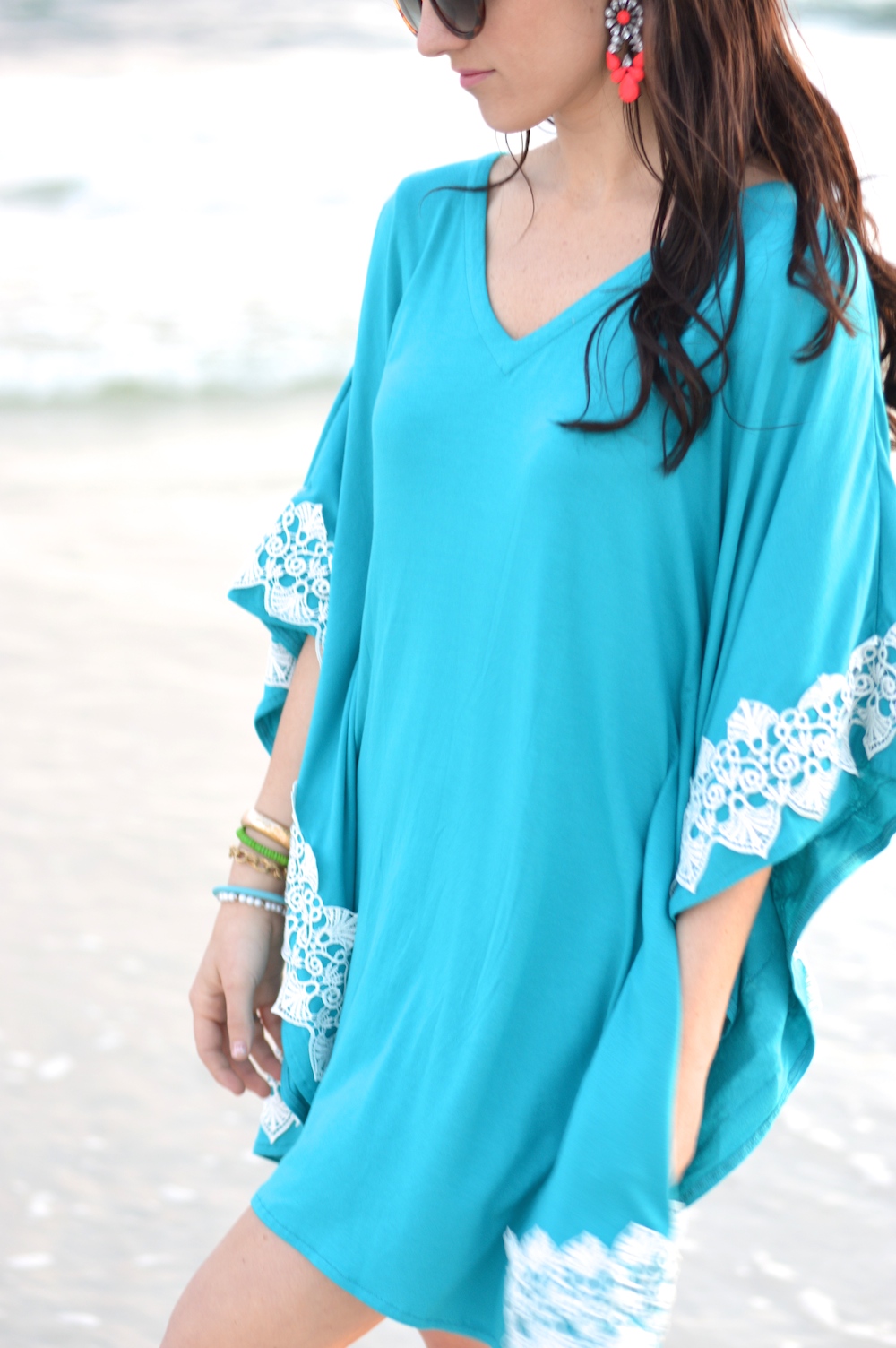blue caftan