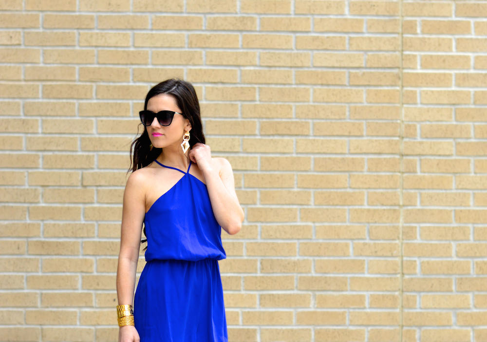 blue romper