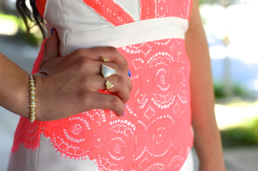 kendra scott double finger gold ring