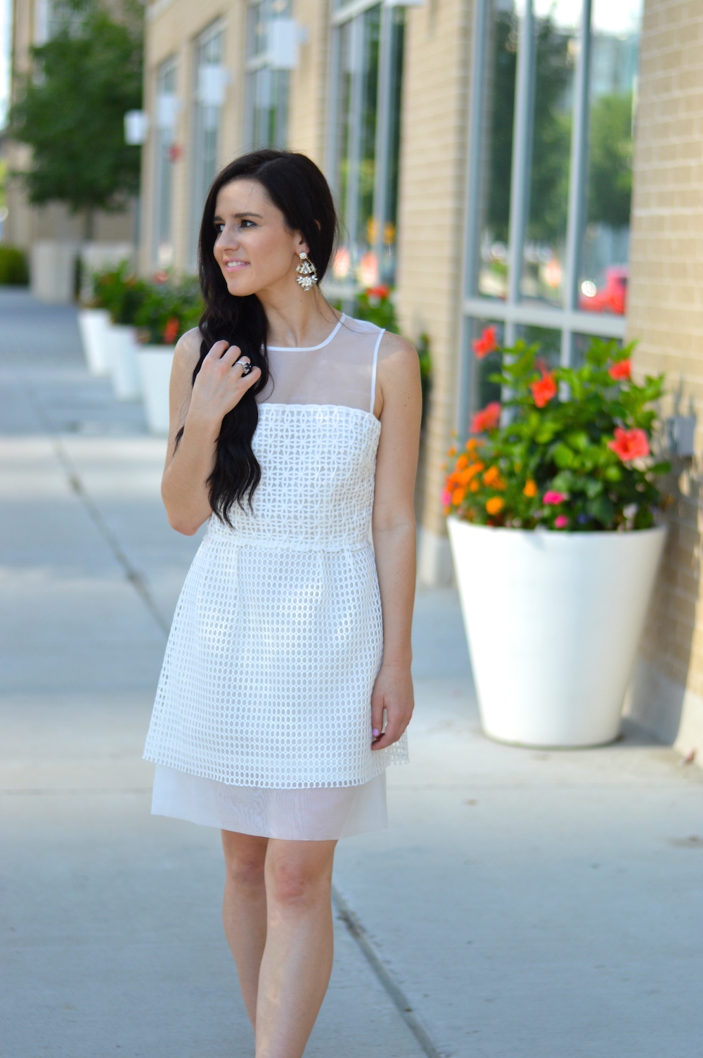 French Connection Glacier Wave Dress