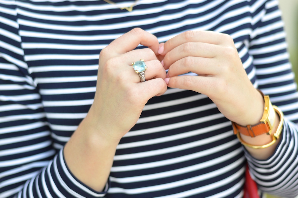 Judith Ripka Blue Ring