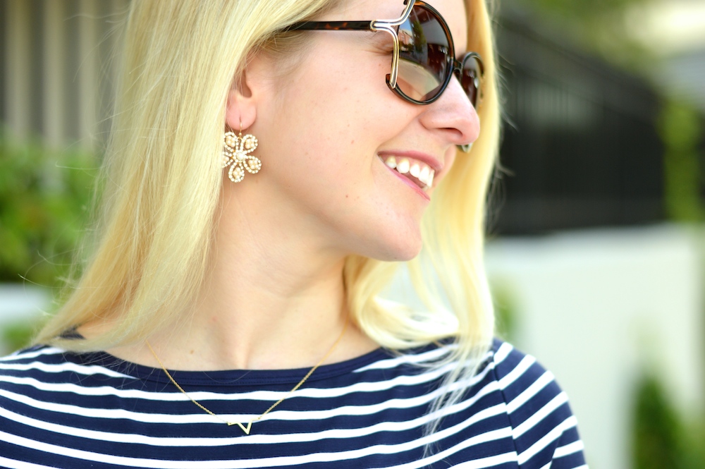 Saks Flower Earrings