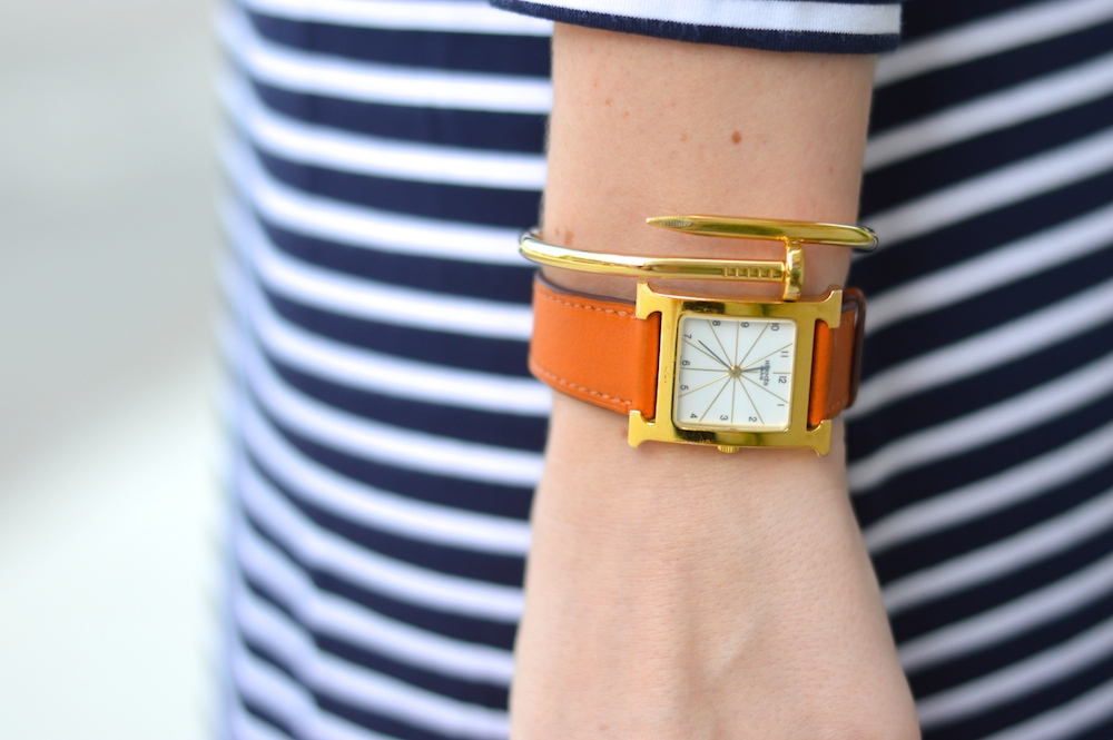 Wanderlust Nail Bracelet Hermes Watch