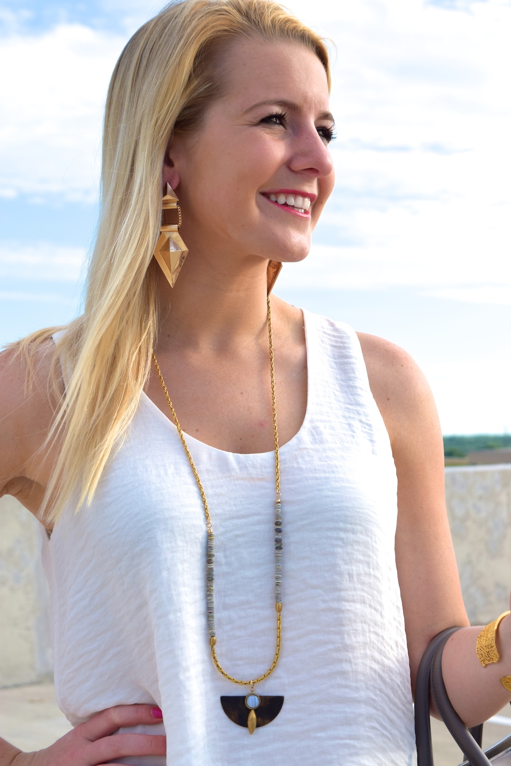 kristin miller half moon necklace