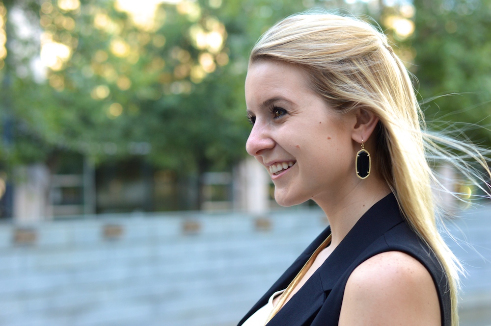 Black Kendra Scott Earrings