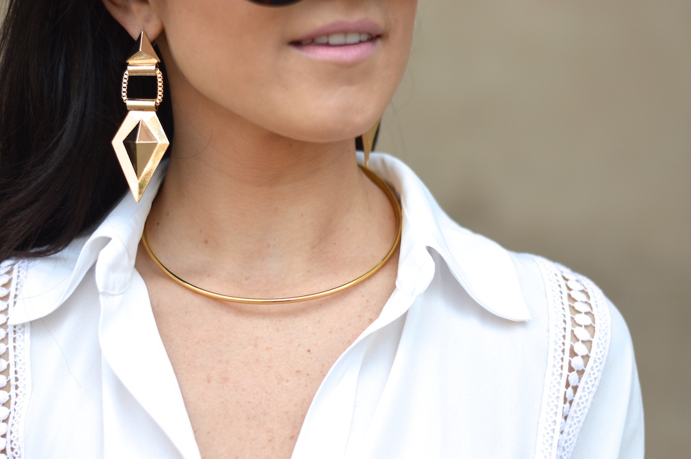 gold choker
