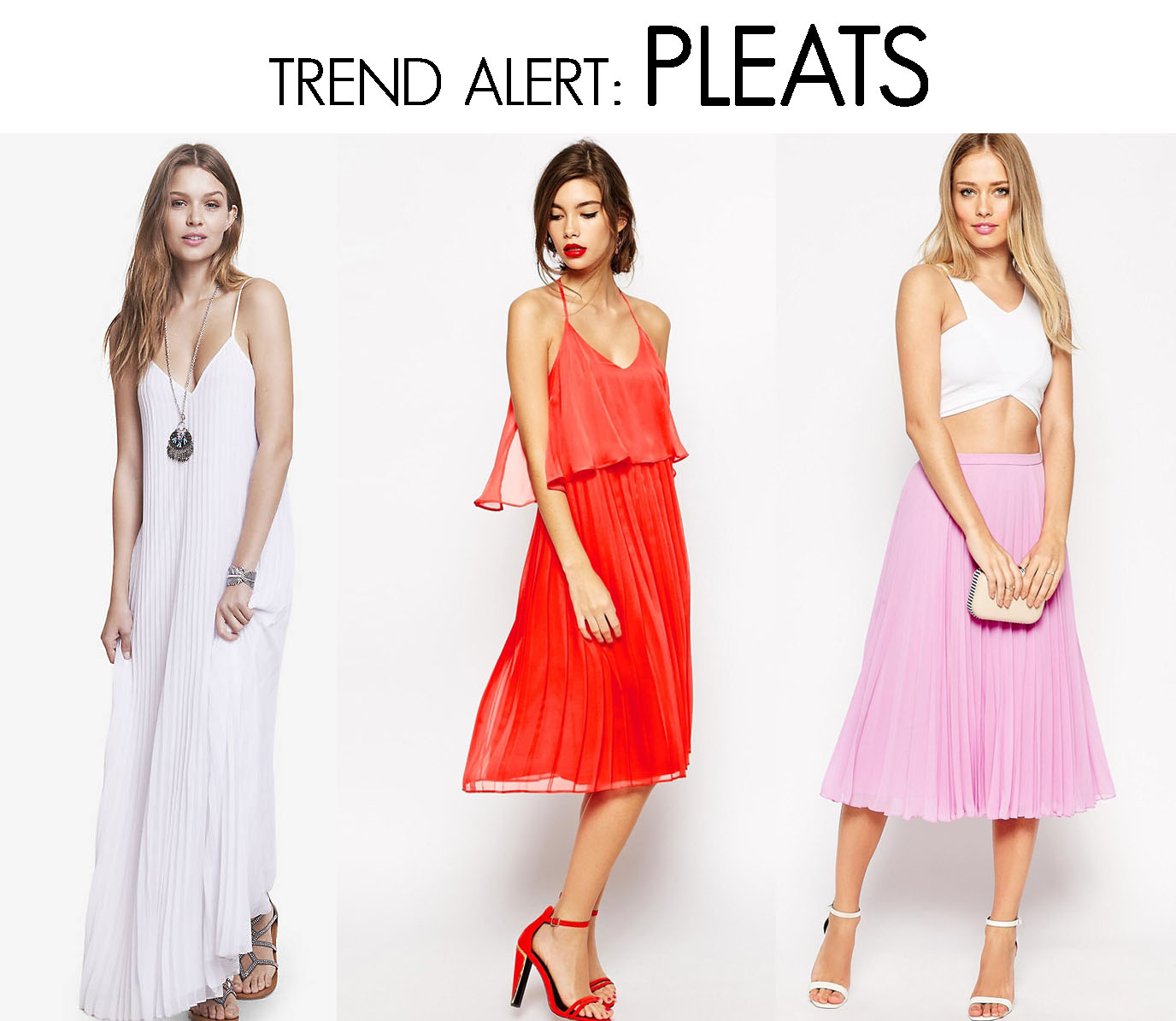 trend alert pleats