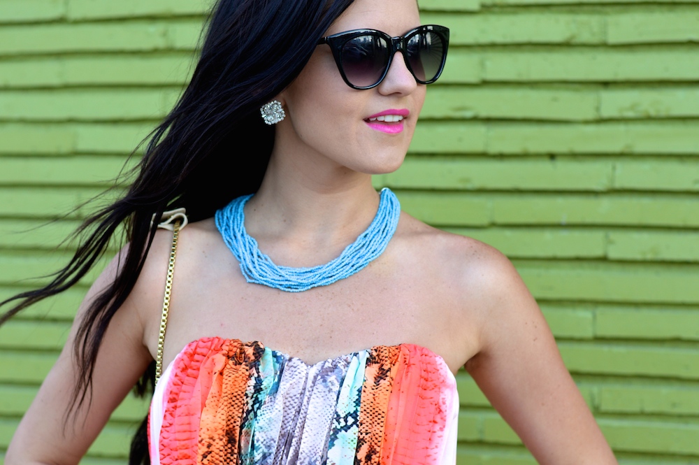 turquoise beaded necklace