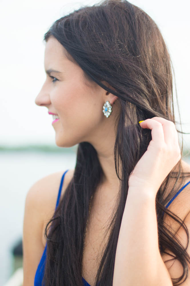 delicate stud earrings