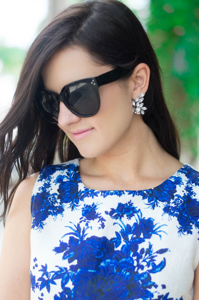 blue and white shift dress-10