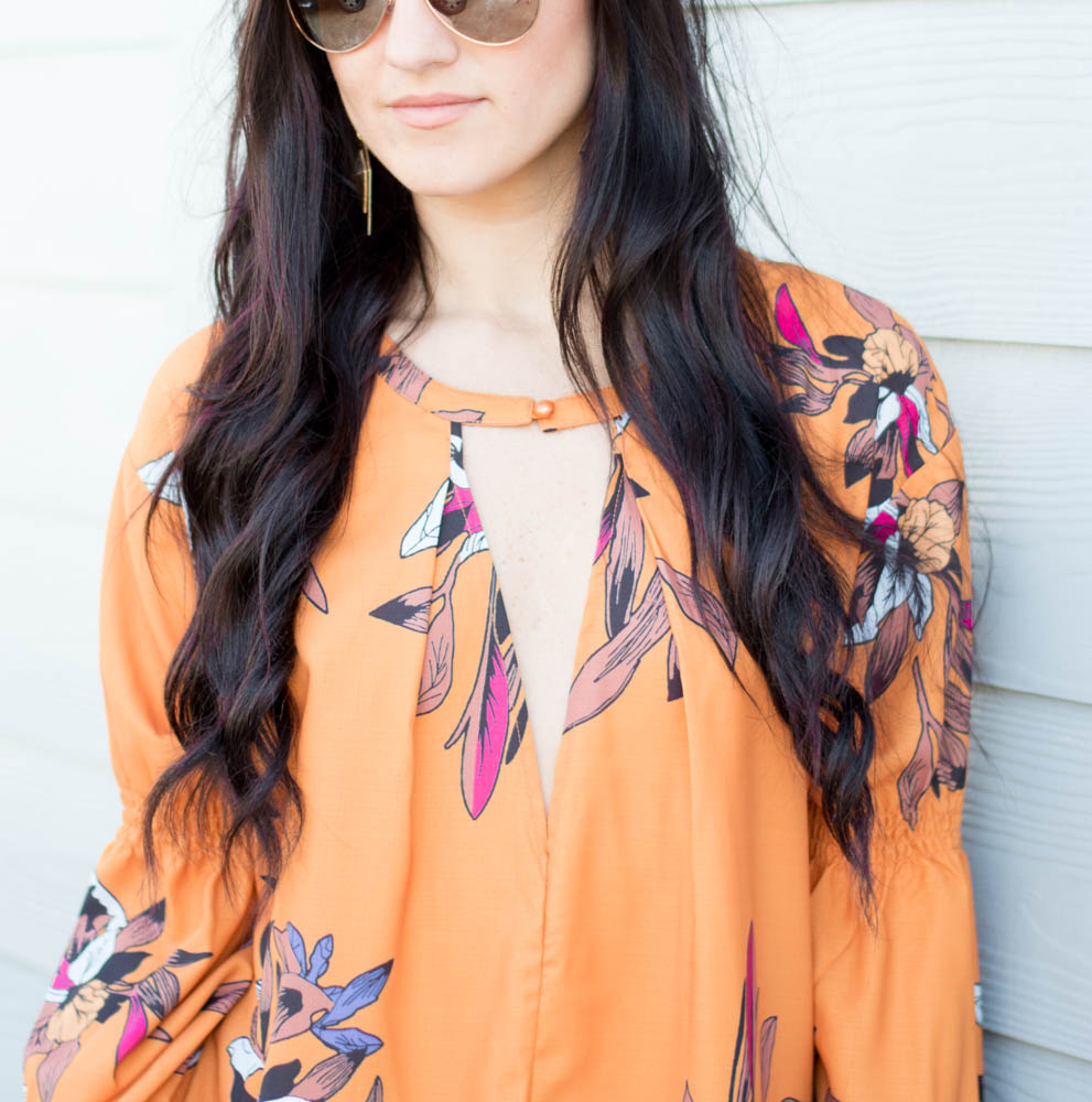 1orange shein dress-5