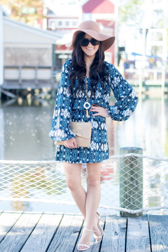 SHow Me Your MuMu Blue Dress-3