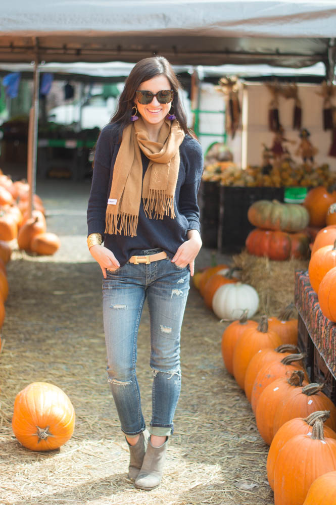 preppy fall outfit