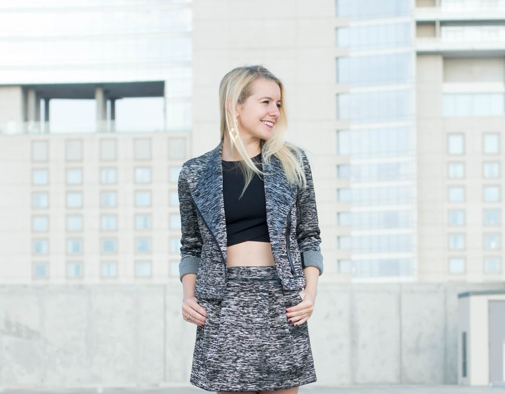 armani exchange jacket and skirt-6