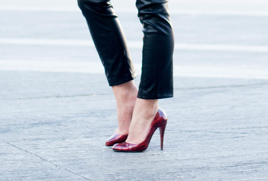 red louboutin pumps