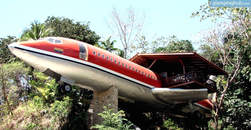 Glamping Airplane Costa Rica