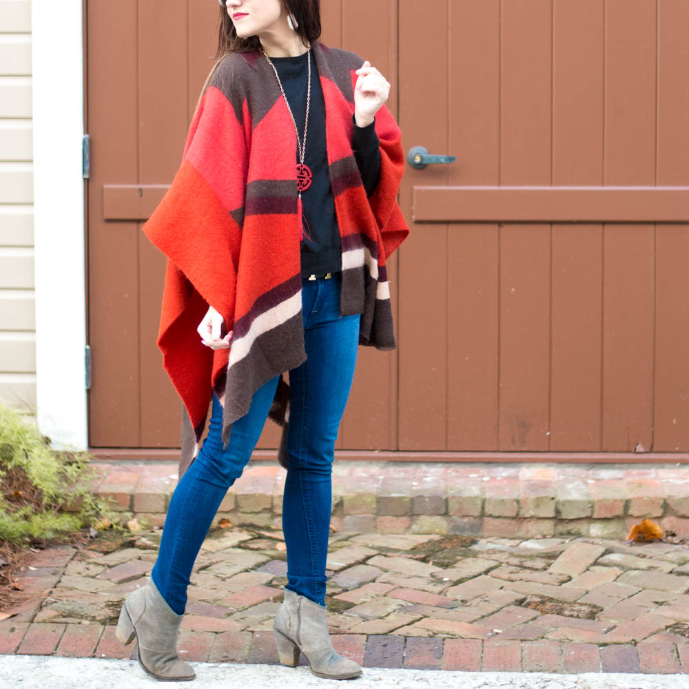 Bonfire Poncho