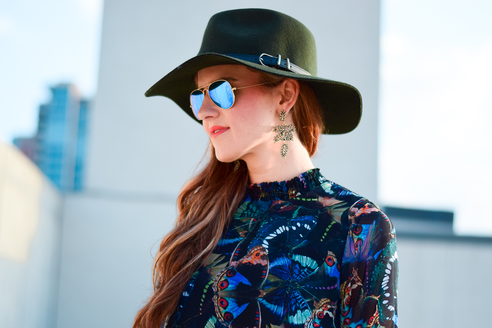 boho chic earrings