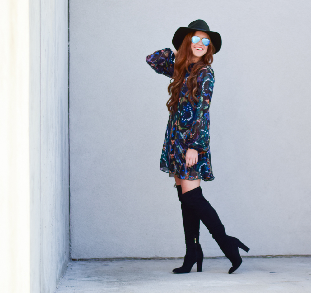 show me your mumu butterfly dress