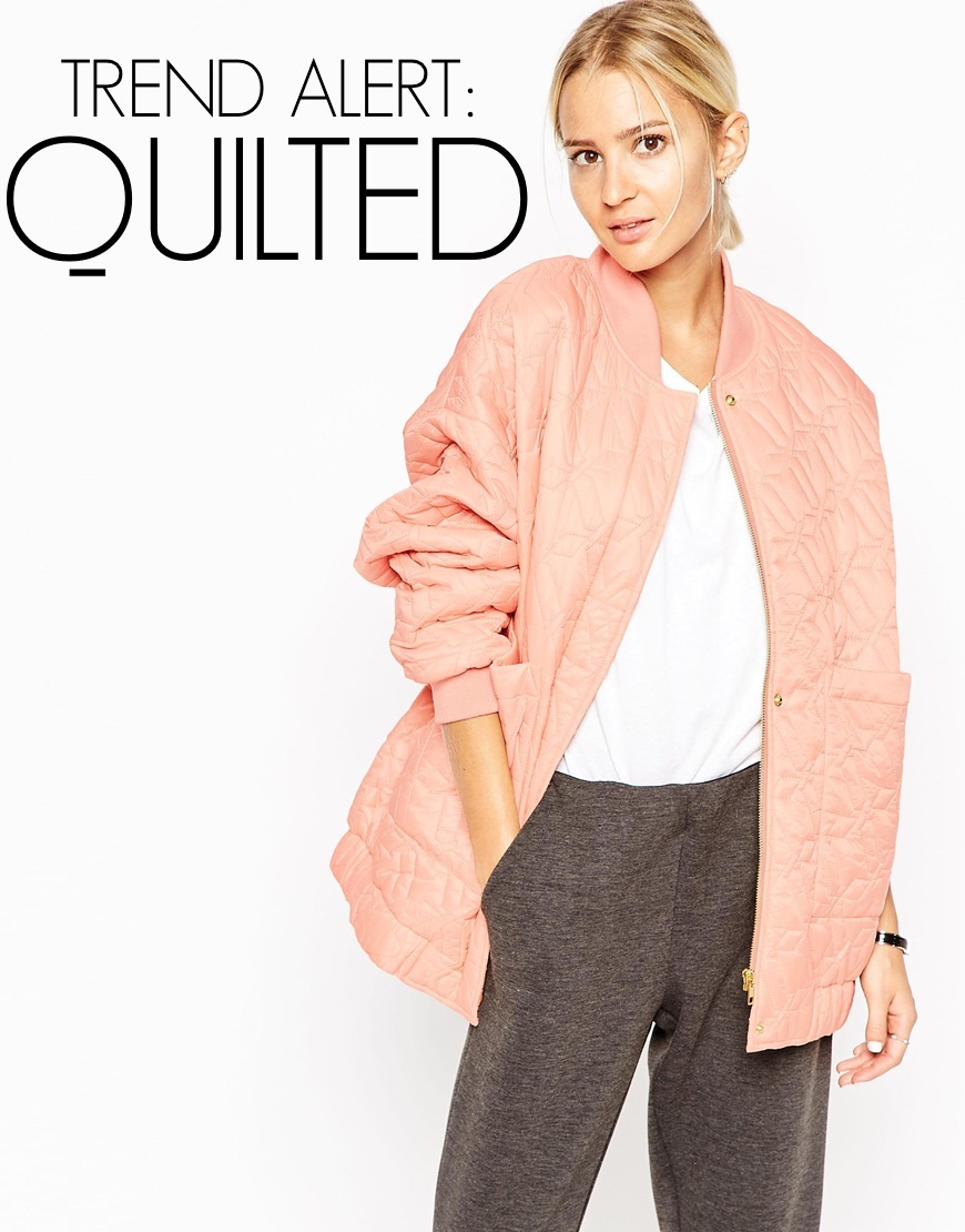 TREND ALERT: Quilted