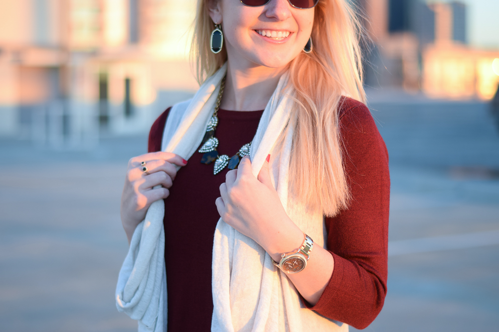 tan vest sweater dress