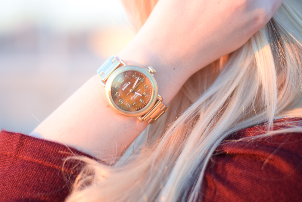 Shinola Gold women's watch