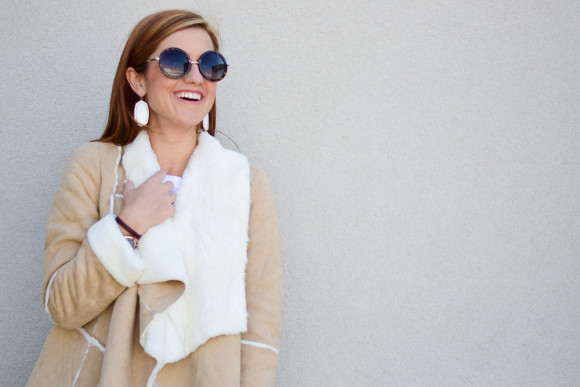 shearling coat and flares-16
