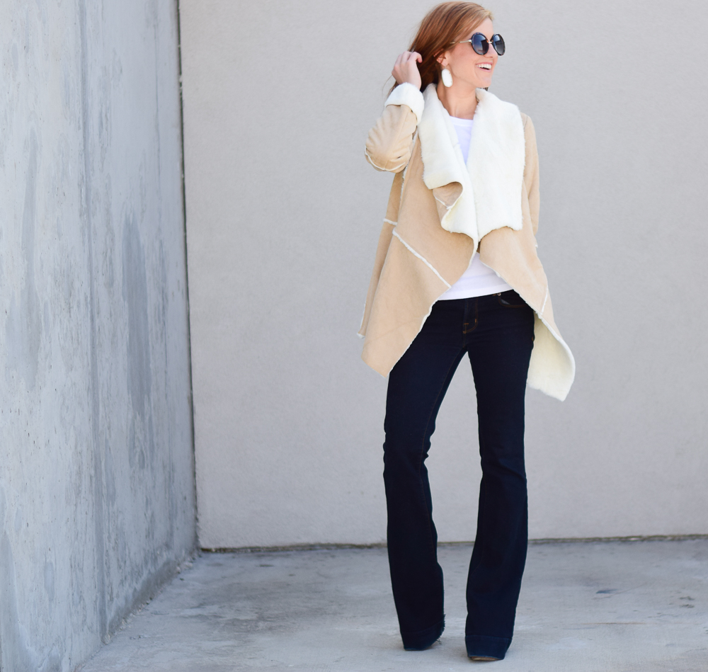 shearling coat and flares-16