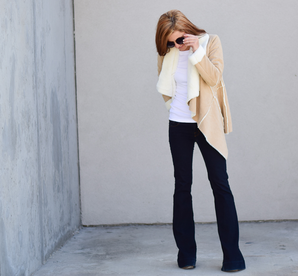 shearling coat and flares-16